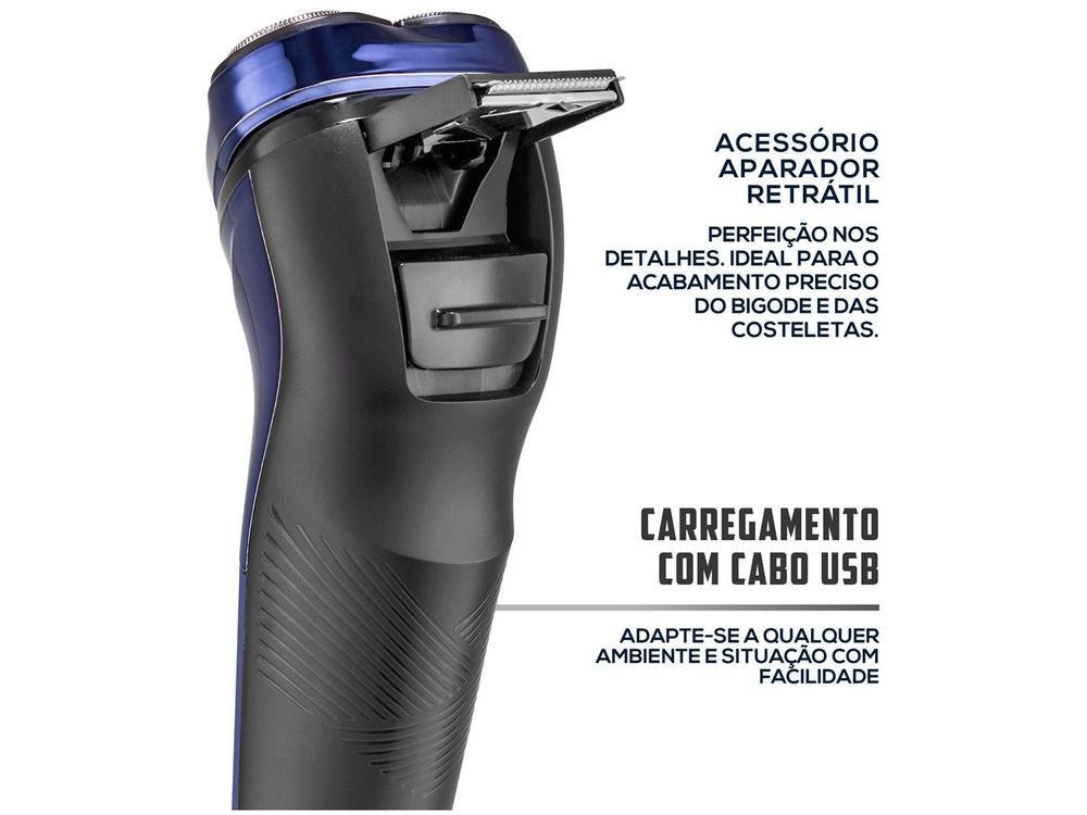 Barbeador Elétrico Britânia BBA07 Seco e Molhado - 5
