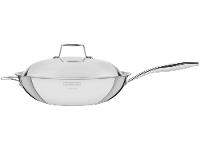 Panela Wok Tramontina Inox Grano 32cm - 1