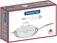 Panela Wok Tramontina Inox Grano 32cm - 4