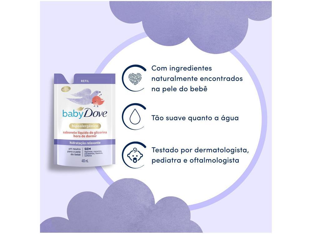 Sabonete Infantil Líquido Dove Baby Hidratação Relaxante 400ml - 3