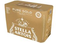 Cerveja Stella Artois Pure Gold Puro Malte 8 Unidades Lata 350ml - 5