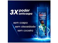 Shampoo Anticaspa Clear Men Hidratação Campeã by Vini Jr 400ml