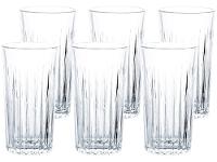 Jogo de Copos de Vidro Transparente 350ml 6 Peças Haus Concept Imperial - 1