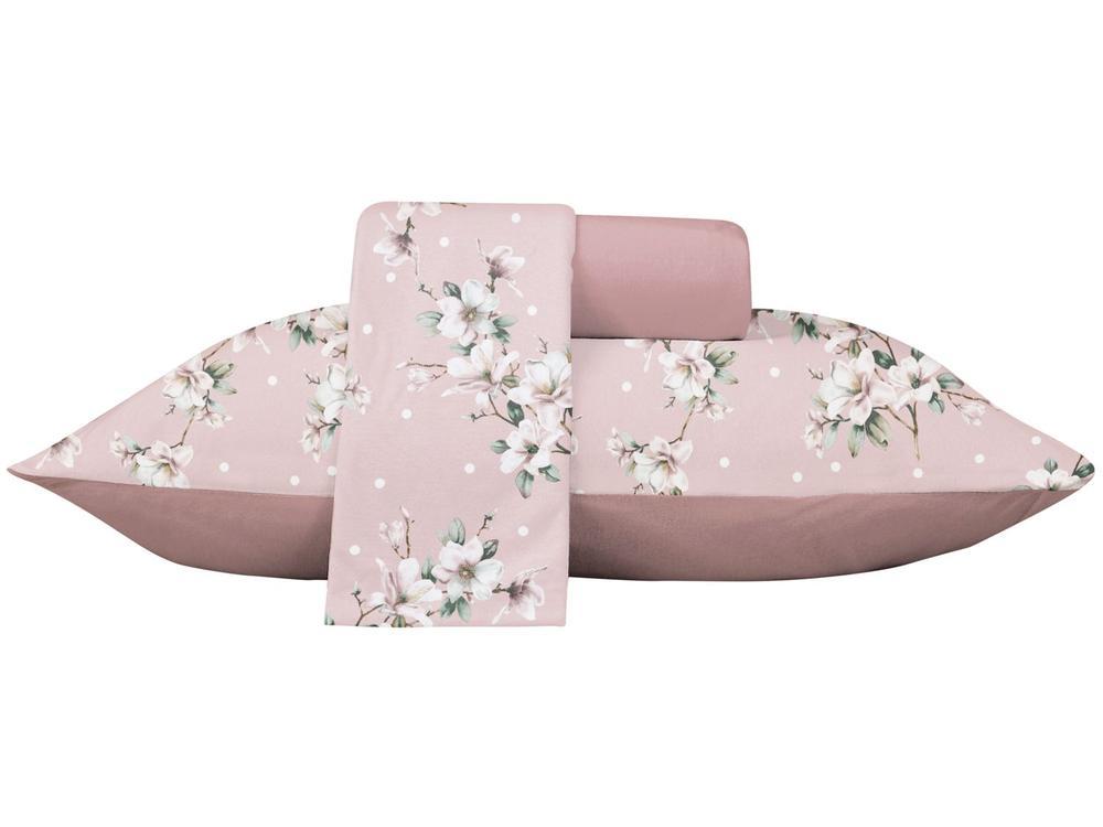 Jogo de Cama Queen Atlântica Delicata Rosa 3 Peças - 1