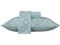 Jogo de Cama Casal Atlântica Delicata Azul 3 Peças - 1