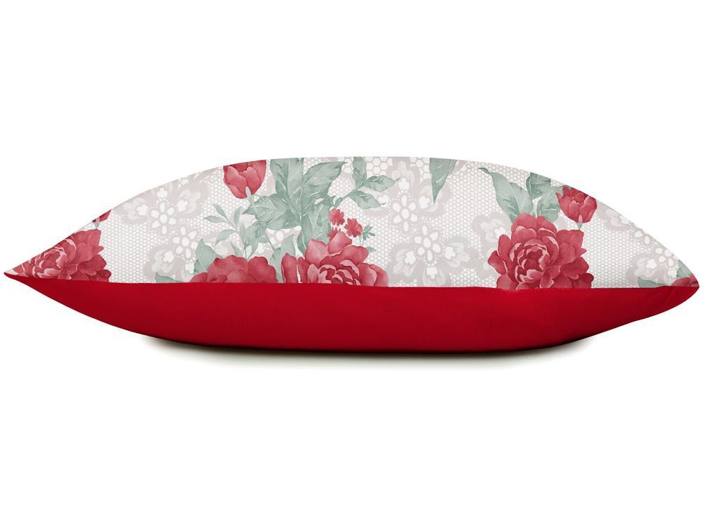 Jogo de Cama Casal Atlântica Delicata Vermelho 3 Peças - 2