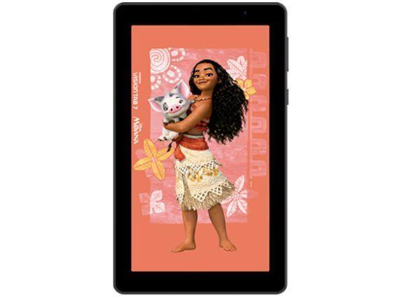 Tablet Infantil Positivo Vision Tab Moana com Capa e Bolsa 3GB RAM 64GB 7" Android 14 Go Wi-Fi - 15