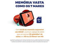 Tablet Infantil Positivo Vision Tab Moana com Capa e Bolsa 3GB RAM 64GB 7" Android 14 Go Wi-Fi - 7