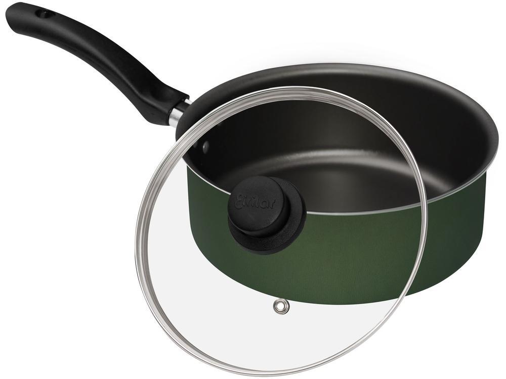 Jogo de Panelas Eirilar de Alumínio Verde 5 Peças Esmeralda - 12
