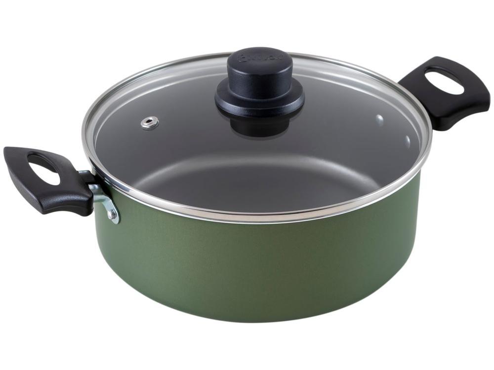 Jogo de Panelas Eirilar de Alumínio Verde 5 Peças Esmeralda - 6