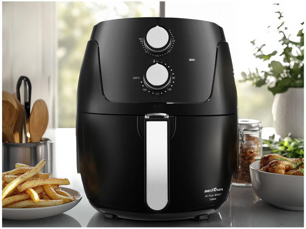 Air Fryer Britânia BFR37 Preto com Timer 4,2L - 5