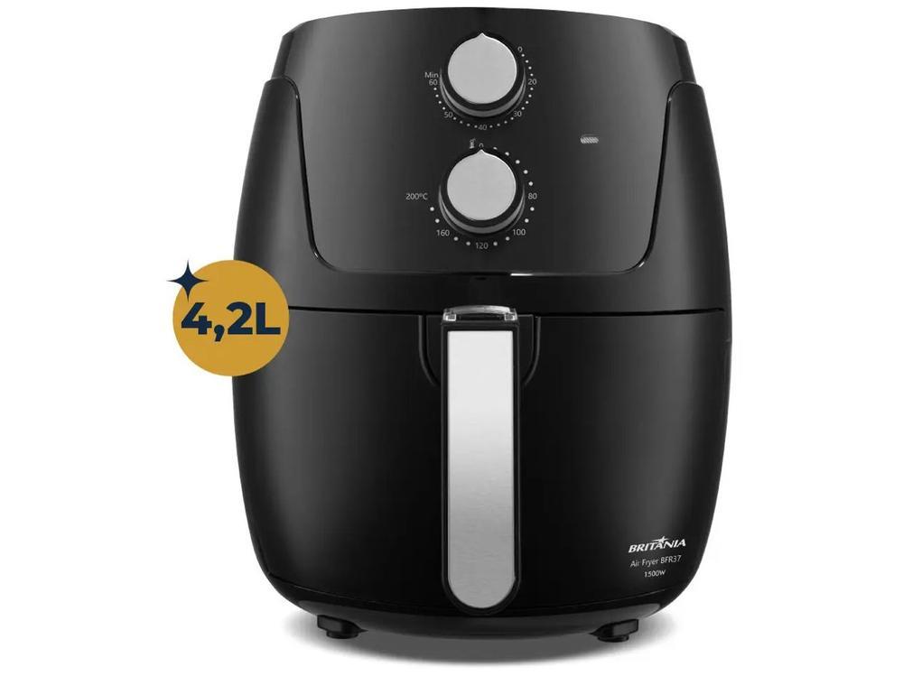 Air Fryer Britânia BFR37 Preto com Timer 4,2L - 3