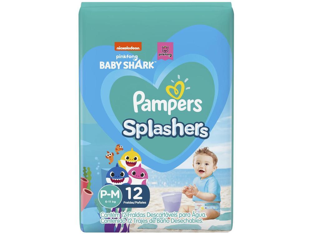 Fralda para Piscina Descartável Pampers Splashers - 1
