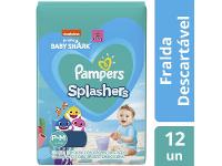 Fralda para Piscina Descartável Pampers Splashers - 2