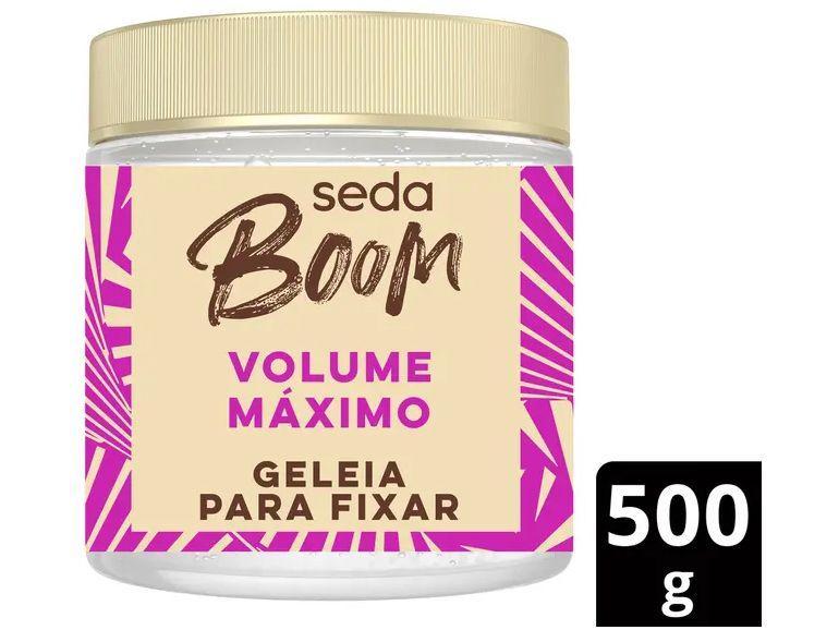Gelatina Capilar Seda Boom Volume Máximo 500g - 2