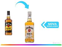 Whisky Jim Beam Honey Licor de Bourbon 4 Anos Americano 1L - 3