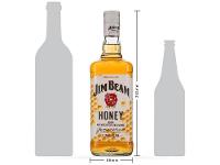 Whisky Jim Beam Honey Licor de Bourbon 4 Anos Americano 1L - 9