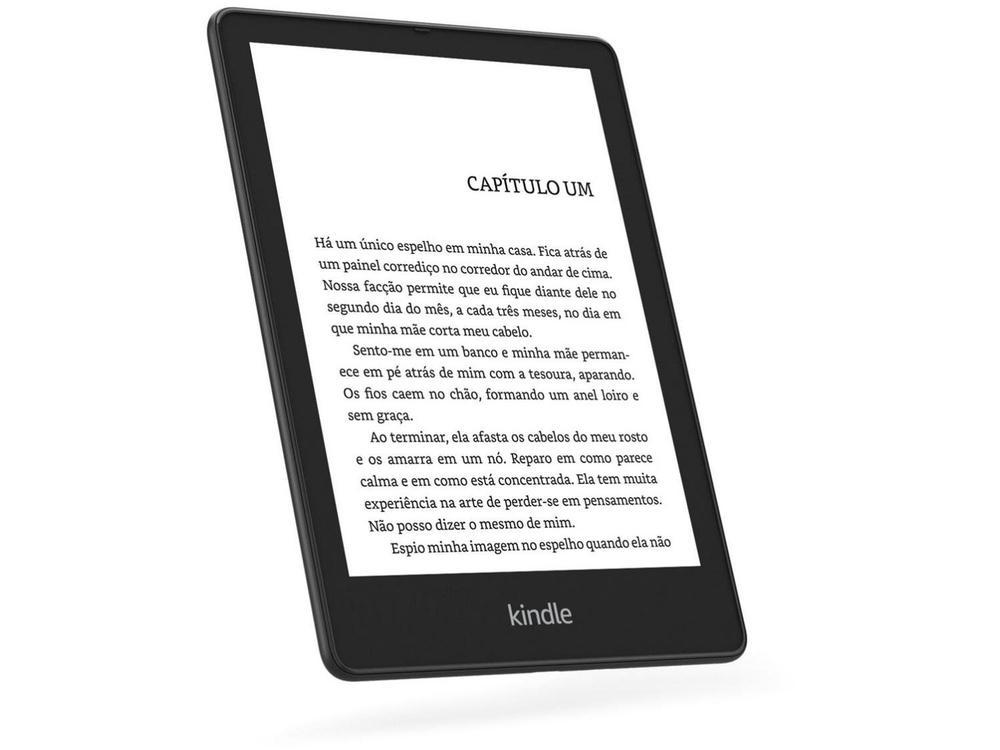 Kindle Paperwhite 12ª Geração 2024 Amazon 7" 16GB 300 ppi Wi-Fi à Prova de Água Preto Metálico - 4