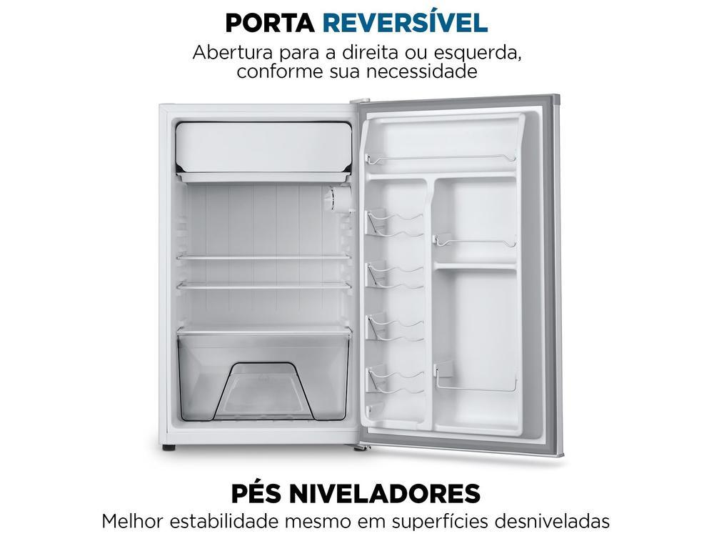 Frigobar Mondial 120L Branco e Cinza com Gaveta FGB-01-W120 - 7