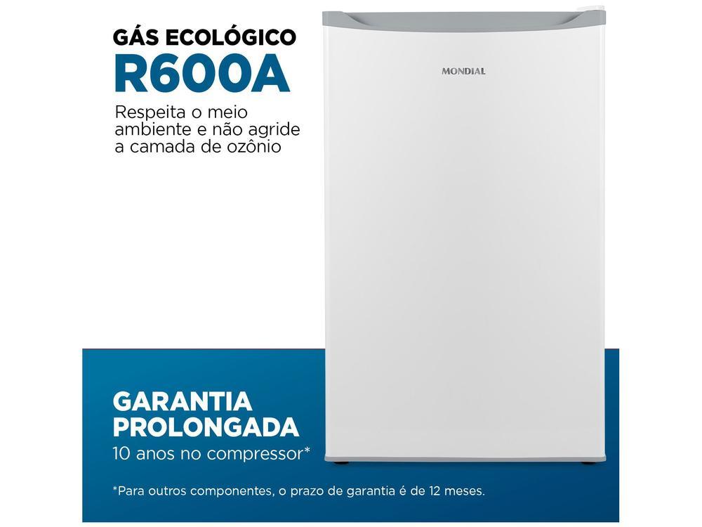 Frigobar Mondial 120L Branco e Cinza com Gaveta FGB-01-W120 - 8