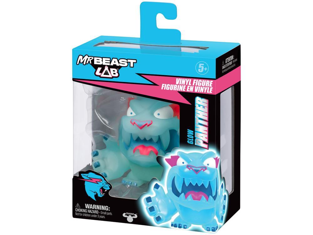 Boneco MrBeast Lab Pantera Glow 9cm Candide - 5
