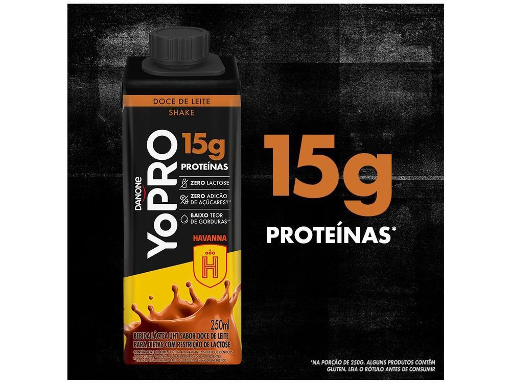 Bebida Láctea UHT com 15g de Proteínas Danone YoPRO Doce de Leite Havanna 250ml - 5