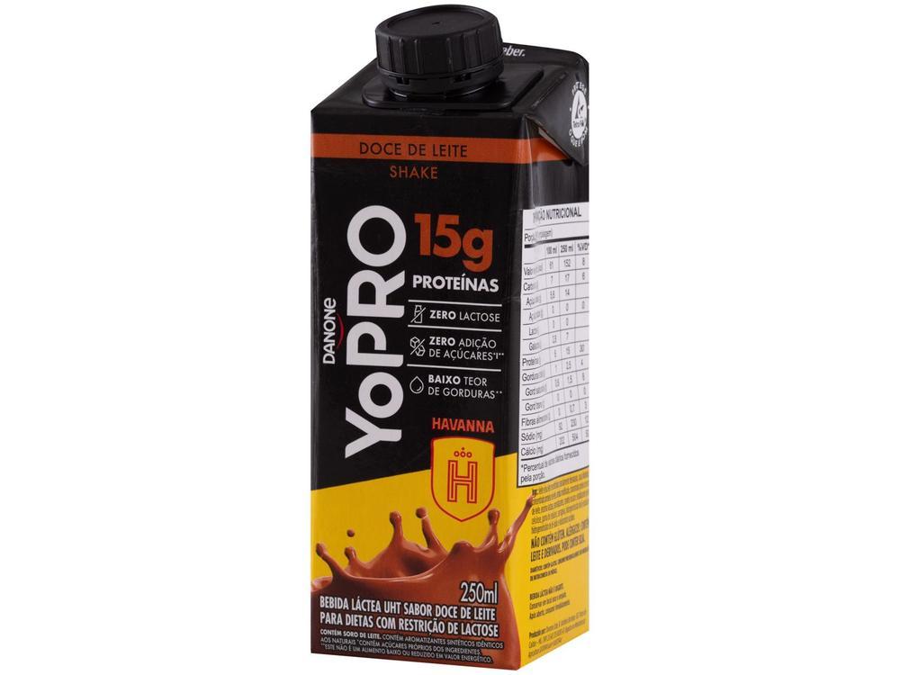 Bebida Láctea UHT com 15g de Proteínas Danone YoPRO Doce de Leite Havanna 250ml - 8
