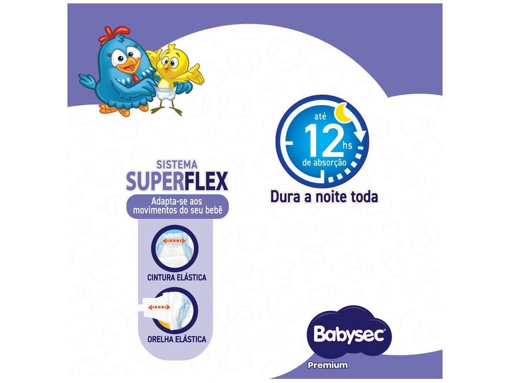 Fralda Babysec Premium Hiper M 5 a 9,5kg 68 Unidades - 4