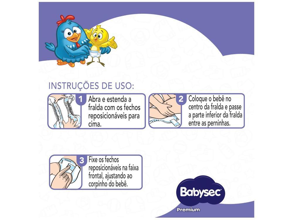 Fralda Babysec Premium Hiper M 5 a 9,5kg 68 Unidades - 8