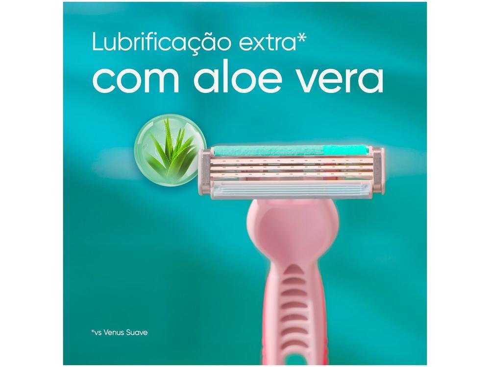 Aparelho de Depilação Gillette Venus Suave Sensitive 4 Unidades - 7