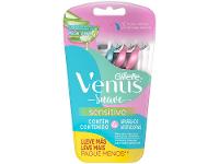 Aparelho de Depilação Gillette Venus Suave Sensitive 4 Unidades - 9