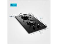 Cooktop 2 Bocas a Gás GLP Mondial Preto Acendimento Automático Portátil CTG-04 - 6