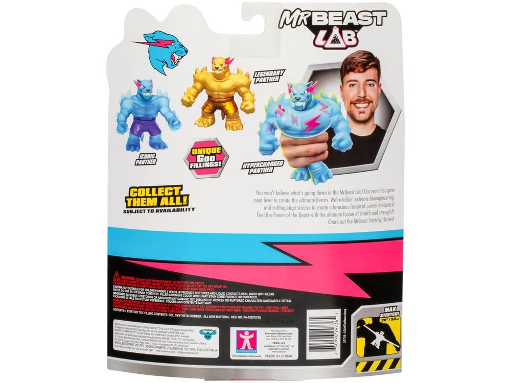 Boneco MrBeast Lab Goo Jit Zu Pantera Hiper Carreg - 6