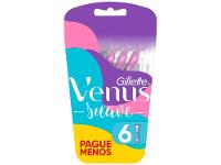 Aparelho de Depilação Gillette Venus Suave 6 Unidades - 1