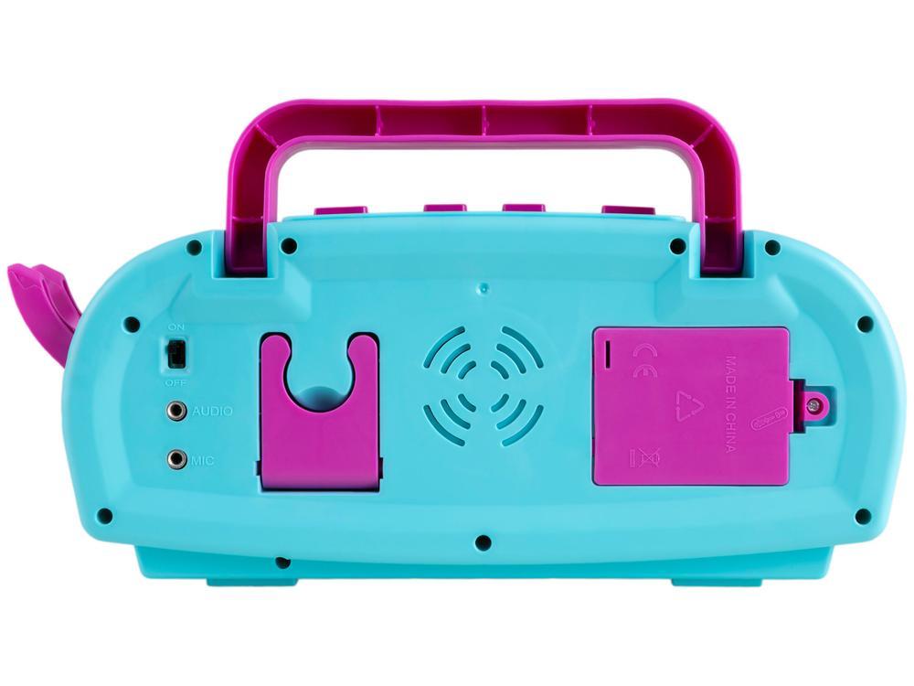 Karaokê Infantil Portátil Candide Boom Box Karaokê - 7