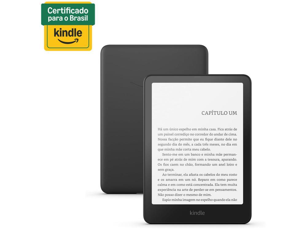Kindle Paperwhite 12ª Geração 2024 Amazon 7" 32GB 300 ppi Preto Metálico - 2