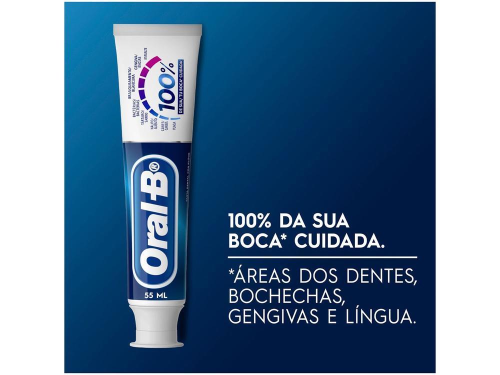 Creme Dental Oral-B 100% 70g 3 unidades - 4