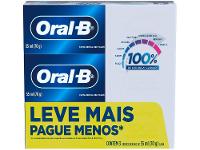 Creme Dental Oral-B 100% 70g 3 unidades - 1