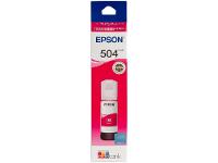 Garrafa de Tinta Epson EcoTank T504 Magenta Original Refil - 3