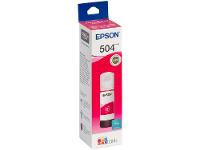 Garrafa de Tinta Epson EcoTank T504 Magenta Original Refil - 4