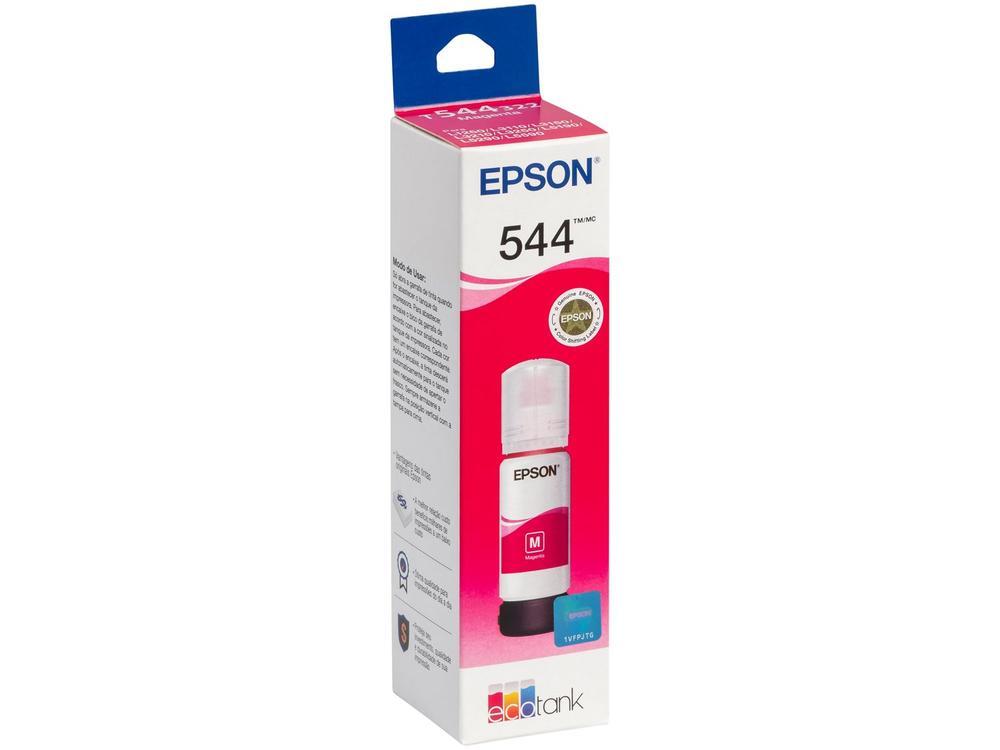 Garrafa de Tinta Epson EcoTank T544 Magenta Original Refil - 4