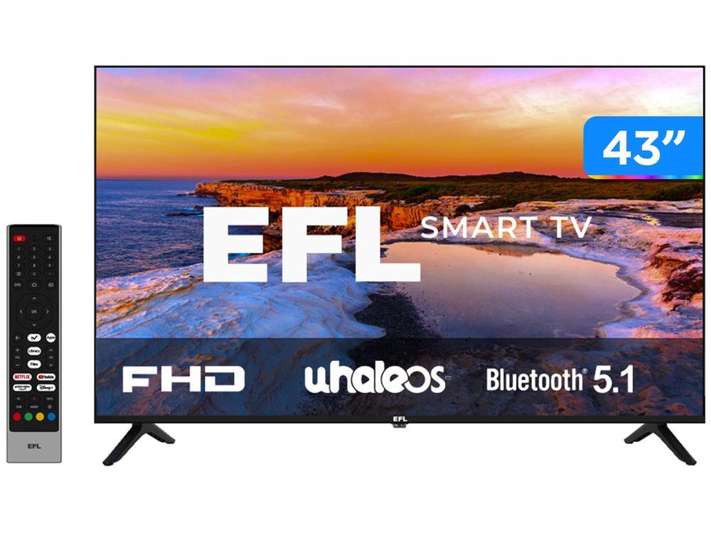 Smart TV 43" HD EFL DLED SX800 43SX800FD 3 HMDI 2 USB - 1