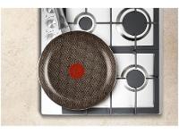 Jogo de Panelas Rochedo Antiaderente de Alumínio Vermelho  5 Peças Facilita - 9