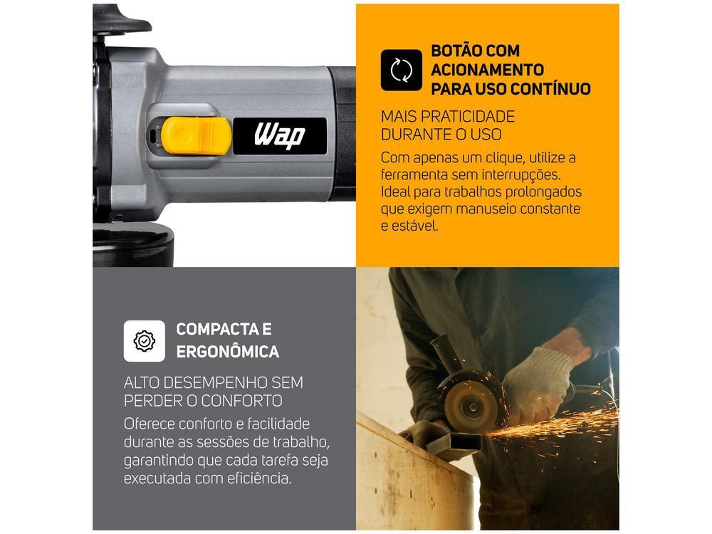 Esmerilhadeira Wap Angular 950W 5" WF ES01 - 7
