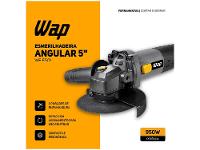 Esmerilhadeira Wap Angular 950W 5" WF ES01 - 2