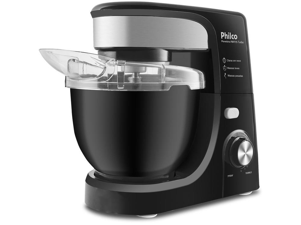 Batedeira Planetária Philco Preta 775W 12 Velocidades 4 Litros Turbo PBP775P - 4