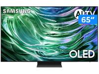 Smart TV 65" Samsung 4K UHD OLED Big TV QN65S90DAEXZD 120Hz Tizen com Alexa e Bixby 4 HDMI 2 USB-A - 1