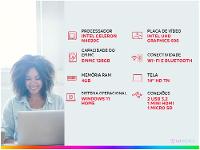 Notebook Multi Ultra UB251 4GB RAM 128GB eMMC 14" HD Windows 11 UB251 + Mouse Sem Fio - 2