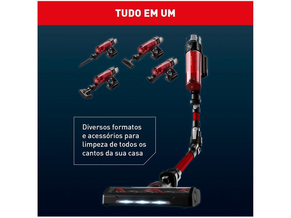 Aspirador de Pó Vertical e Portátil Arno sem Fio a Bateria 250W X-Force Flex 9.60 RH20 Vermelho - 2