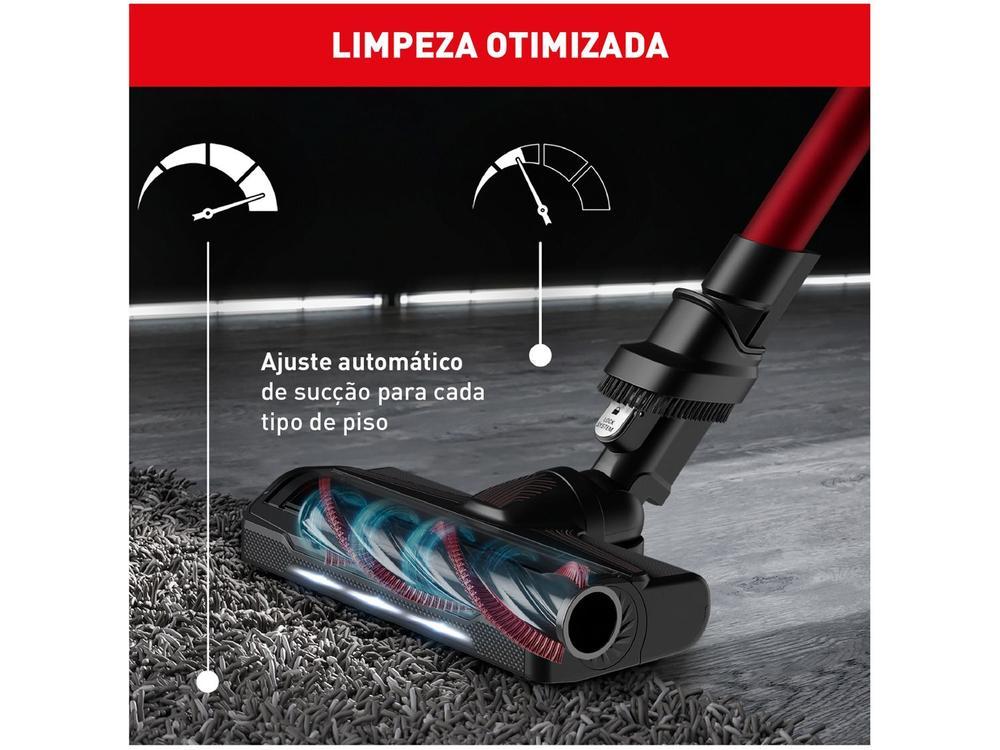 Aspirador de Pó Vertical e Portátil Arno sem Fio a Bateria 250W X-Force Flex 9.60 RH20 Vermelho - 5